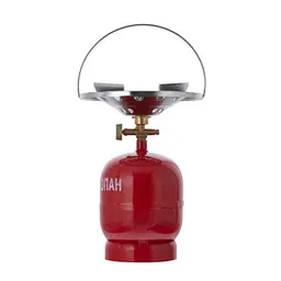 Газовий балон 2.4 L з пальником та латунним краном - мініатюра 3