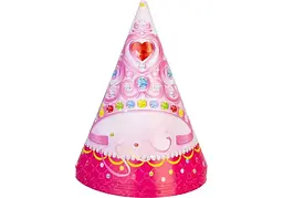 Набір з 6 ковпаків на голову із гумовою стрічкою Princess, висота 15,24 см MX200127 (1)