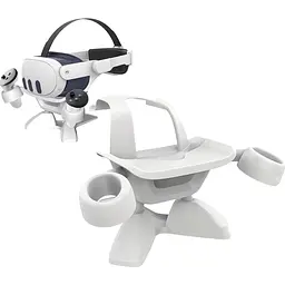 Підставка VR SHINECON для VR-окулярів Meta/Oculus Quest 2/3/3S/Rift/Rift S White  - мініатюра 3