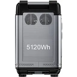 Зарядна станція Oukitel P5000 PRO 4000 Вт 5120Вт/г LiFePo4 UPS, MPPT, PD100 Вт - мініатюра 3