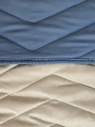 Покрывало ArCloud - ZigZag Infinity/Rainy Day стеганое двустороннее 140*215 полуторное - миниатюра 4