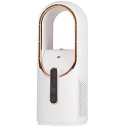 Настільний вентилятор F6 2in1 з зволожувачем повітря 2200mAh White Epik teh0029475