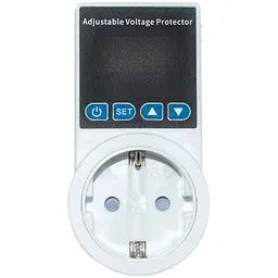 Стабілізатор напруги Voltage Protector, міні в розетку, 2300 Вт, білий