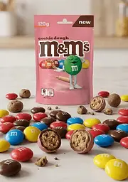 Драже M&M's Cookie Dough 120 г - мініатюра 2