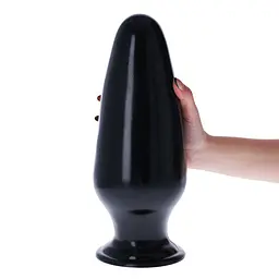 Анальна пробка для фістингу Toyz4lovers Uluru 32 см (чорний) - мініатюра 2