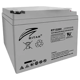 Акумуляторна батарея для ДБЖ Ritar AGM 12 V / 26 А*ч (RT12260)