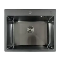 Кухонна мийка Mixxus MH6050 Decor Nano-Black MX1934, Графит