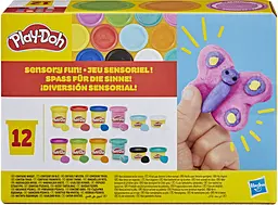 Набір маси для ліплення Hasbro Play-Doh 12 баночок (F1989) - мініатюра 2