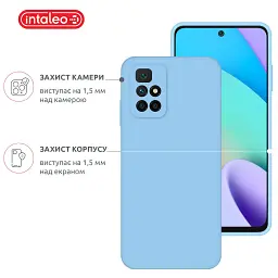 Чохол до мобільного телефона Intaleo SoftShell Xiaomi Redmi 10 Light Blue (1283126568244) - мініатюра 3