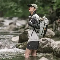 Рюкзак Naturehike NH20BB206 20 л графіт в клітинку - мініатюра 5