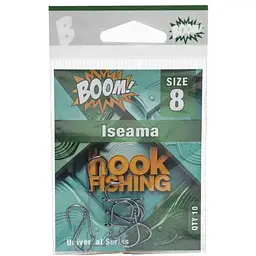 Гачок для мирної риби BOOM Iseama №8 (10 шт/уп) (BN)