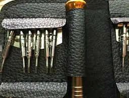 Набір маленьких викруток в чохлі для ремонту смартфона - мініатюра 6