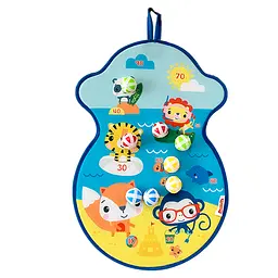 Дартс двосторонній Fisher Price з кульками на липучках (F0882) - мініатюра 2