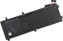 Акумулятор для ноутбука Dell XPS 15-9560 (short) H5H20, 56Wh (4649 mAh), 3cell, 11.4V, Li-ion, чорний