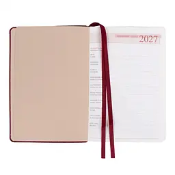 Діловий блокнот Leo Planner інтегральний А5 датований 2027 Prime 252729 368 аркушів бордовий - мініатюра 5