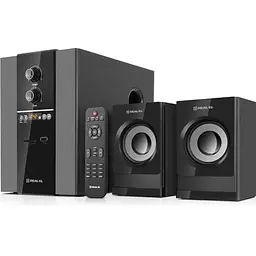Колонки 2.1 M-355 Black, сателіти 2 x 12 Вт REAL-EL teh0021034 - мініатюра 3
