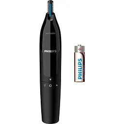 Тример Philips Series 1000 для носа та вух чорний (NT1650/16) - мініатюра 2