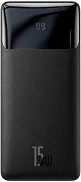 Портативна батарея Baseus Bipow Digital Display Power Bank 10000mAh 15W Black