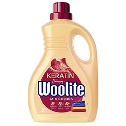 Гель для прання Woolite Для кольорових тканин З кератином 1.8 л (5900627090444)