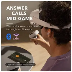 Навушники бездротові Anker Soundcore VR P10 TWS for Meta Quest (A3850G21) - мініатюра 7