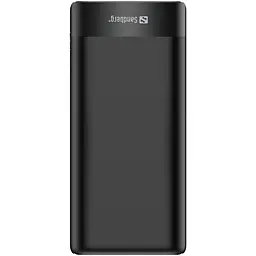 УМБ Sandberg 20000mAh 65W 3A PD,QC3.0 Always-ON-Mode USB 2хType-C OUT кабель 100W 0.5m - мініатюра 2