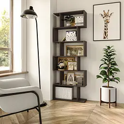 Стелаж для книг Moreli GT-56 Ш700/В1920/Г238 мм Венге магія - мініатюра 1