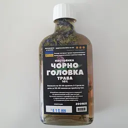 Настоянка на траві чорноголовка 200 мл