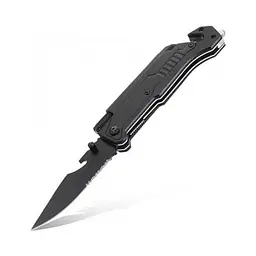 Ніж мультитул Jiuxun Outdoor Folding Knife з ліхтариком