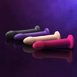 Фалоімітатор Dorcel Real Pleasure M Purple - мініатюра 7
