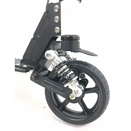 Дитячий Електросамокат E-Scooter ES3 LED + амортизатор Білий - мініатюра 5