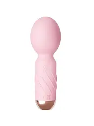 Міні вібромасажер - Cute Mini Wand Pink - мініатюра 5