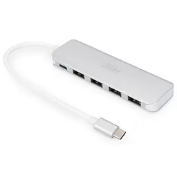 USB-Хаб Digitus USB-C 4xUSB-A/USB-C (DA-70242-1)