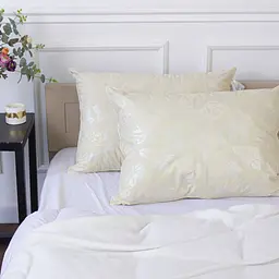 Подушка пухова MirSon Extra №106 м'яка 40х60 см шампань (2200000016928) - мініатюра 8