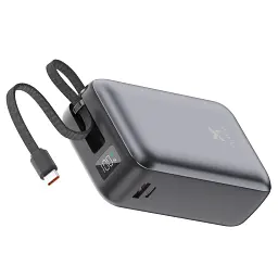Батарея універсальна Vinga 30000 mAh 65W Display Cable (VPBB3065C) - мініатюра 3