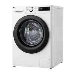 Пральна машина LG фронтальна, 11кг, 1400, A, 57см, дисплей, пара, інвертор, білий - мініатюра 3
