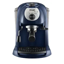 Ручна еспресо-машина DeLonghi EC191CD, 15 бар, 1 літр, 1100 Вт, темно-синій колір