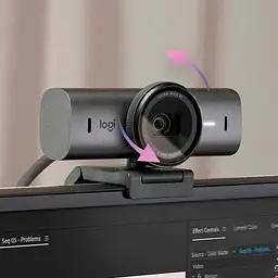 Веб-камера Logitech MX BRIO 4K Graphite (960-001559) [104266] - мініатюра 6