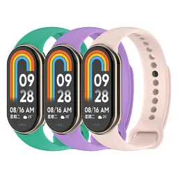 Ремінець до фітнес браслета Armorstandart комплект 3шт Xiaomi Smart Band 10/9/8 Spring (ARM75720)