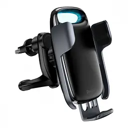Тримач в машину з бездротовим ЗП Baseus Milky Way Electric Bracket black (28270) - мініатюра 9