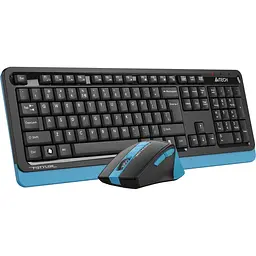 Комплект клавіатура + миша A4Tech Fstyler FG1035 Navy Blue [114631] - мініатюра 2