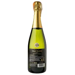 Вино ігристе Gran Baron Cava Brut біле брют 4.5 л (0.75 л х 6 шт.) - мініатюра 3