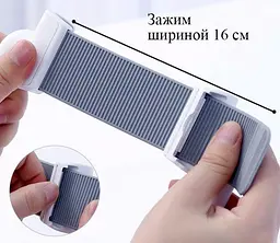Гнучкий тримач для смартфона Baseus 4-10 Neck-Mounted Lazy Bracket SUJG-ALR02 White - мініатюра 5