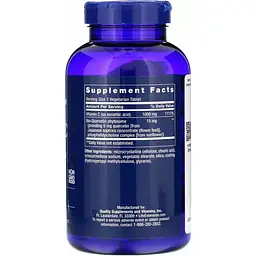 Вітамін С Life Extension Vitamin C and Bio-Quercetin Phytosome 250 таблеток - мініатюра 2