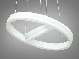 Люстра підвісна світлодіодна каблучка з пультом Diasha MD55040-2B-400+200WH dimmer - мініатюра 2