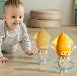 Танцюючий восьминіг Squid Electric Dance музична іграшка для дітей Жовтий - мініатюра 8