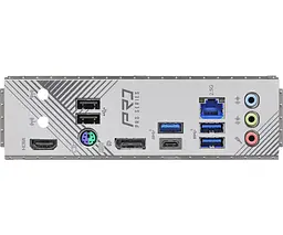 Материнcька плата ASRock B760M PRO RS (1700/B760, 4*DDR5, 2xPCIex16, 4xSATAІІІ, 3xM.2, 2.5GLan, 7.1ch, mATX) - мініатюра 5
