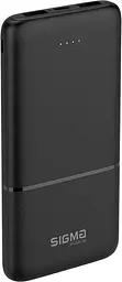 Портативна батарея Sigma X-power SI10A1Q 10000 mAh зовнішній акб з дисплеєм чорний - мініатюра 3