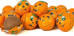 Шоколадні цукерки Halloween Pumpkin Milk Chocolate Balls 200г - мініатюра 2