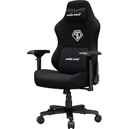 Геймерське крісло Anda Seat Phantom 3 Pro L Black Fabric (AD18YC-06-B-F) [121745] - мініатюра 3
