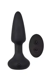 Анальна пробка з вібрацією Chisa Breakout Pro Smooth Anal Dilator, 14.5х3.8 см, чорний - мініатюра 2